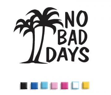 NO BAD DAYS®  Original Palms Decal