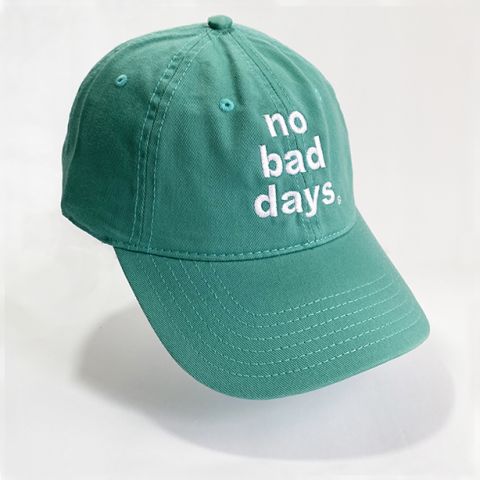 Men's Trinity Knot Embroidered Baseball Cap - Washed Cotton Dad Hat | Green, Size 7 3/8 - View #2