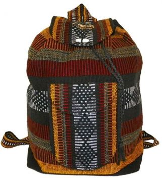 NO BAD DAYS ® Baja Backpack - Black White Diamond Red Yellow Oatmeal Orange …