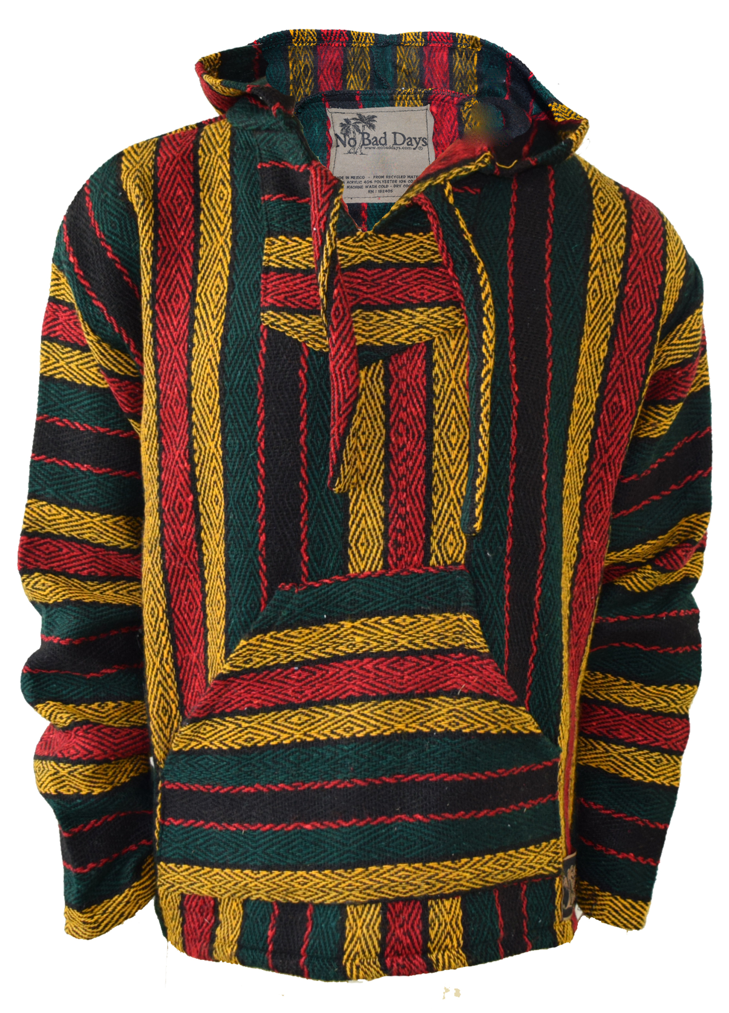 Rasta poncho hoodie hot sale