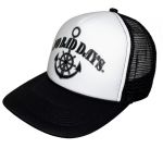 No Bad Days Anchor Polyester Foam Front Five Panel Pro Style Mesh Back Cap - Black