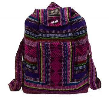 NO BAD DAYS ® Baja Backpack - Hot Pink Black MultiColor