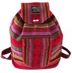 No Bad Days Baja Backpack - Red Pink Green MultiColor