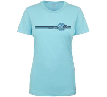 No Bad Days Hibiscus Band Womens Crewneck