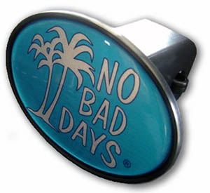 No Bad Days Domed Hitch Cover