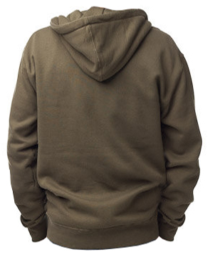 NO BAD DAYS ®  ZipUp Hoodie - Army Green