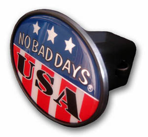 No Bad Days USA Domed Hitch Cover