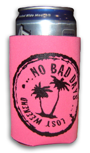 No Bad Days Can Cozie - Hot Pink